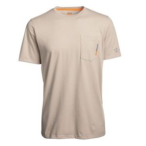 Timberland PRO Men's Short Sleeve w/ Chest Pocket, Sandstone/khaki - Sz Small